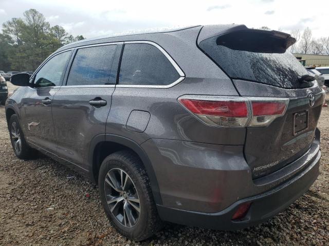 Изображение 2 2016 TOYOTA HIGHLANDER XLE 2016 с VIN 5TDKKRFH5GS504930