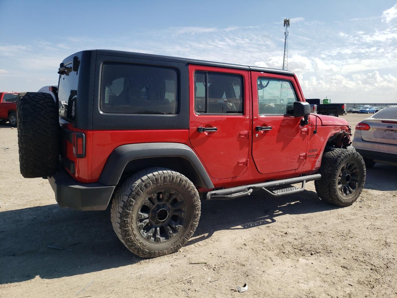 Image 3 of 2016 JEEP WRANGLER UNLIMITED SPORT 2016 with VIN 1C4BJWDG9GL228409