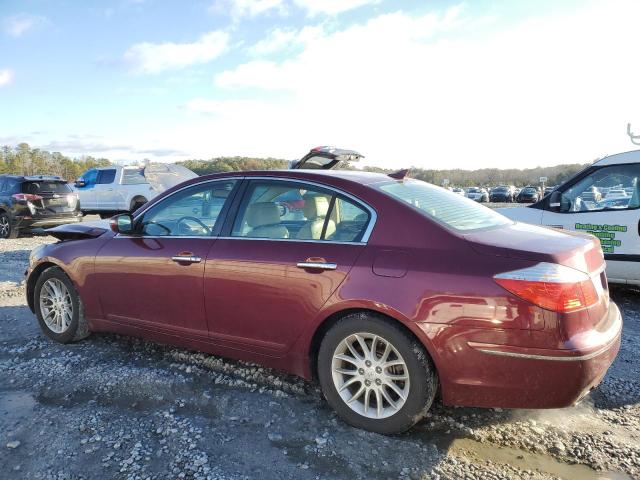 Image 2 of 2011 HYUNDAI GENESIS 3.8L 2011 with VIN KMHGC4DEXBU136484