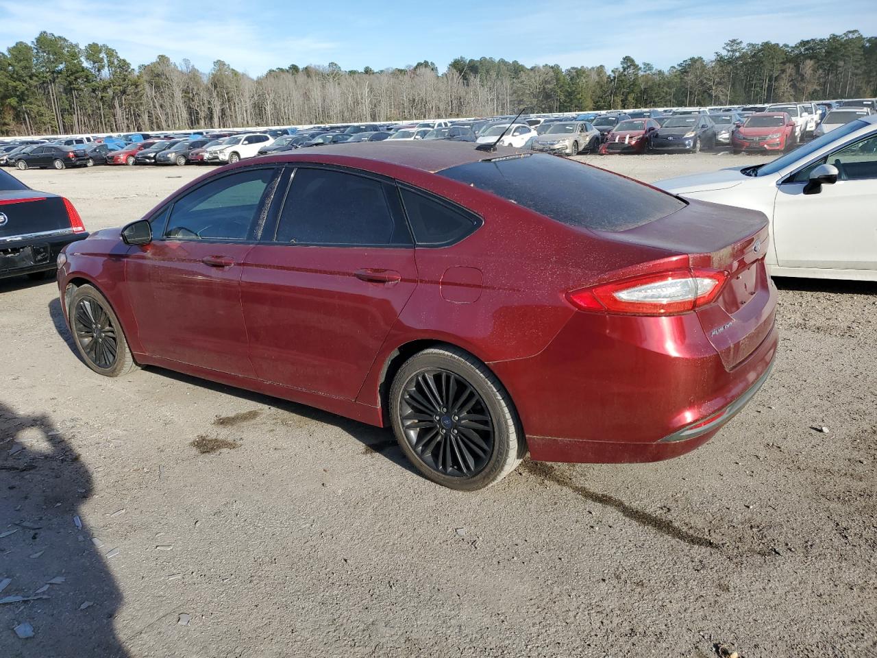 Image 2 of 2016 FORD FUSION SE 2016 with VIN 3FA6P0HD2GR356303