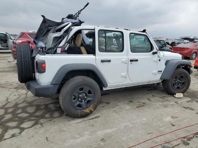 Image 3 of 2022 JEEP WRANGLER UNLIMITED SPORT 2022 with VIN 1C4HJXDN1NW225708