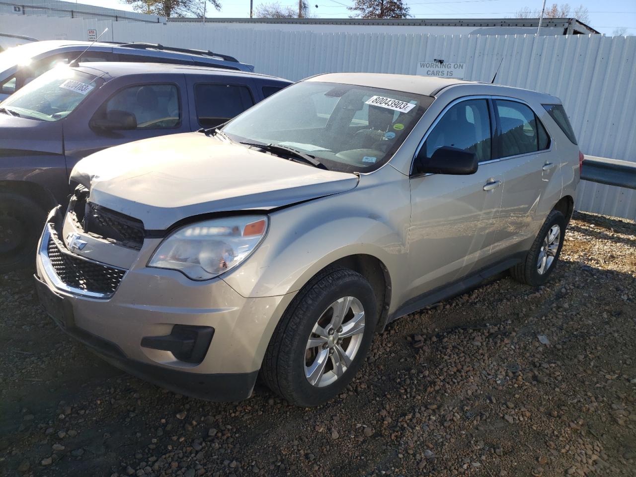 Изображение 1 2011 CHEVROLET EQUINOX LS 2011 с VIN 2GNALBEC8B1234332