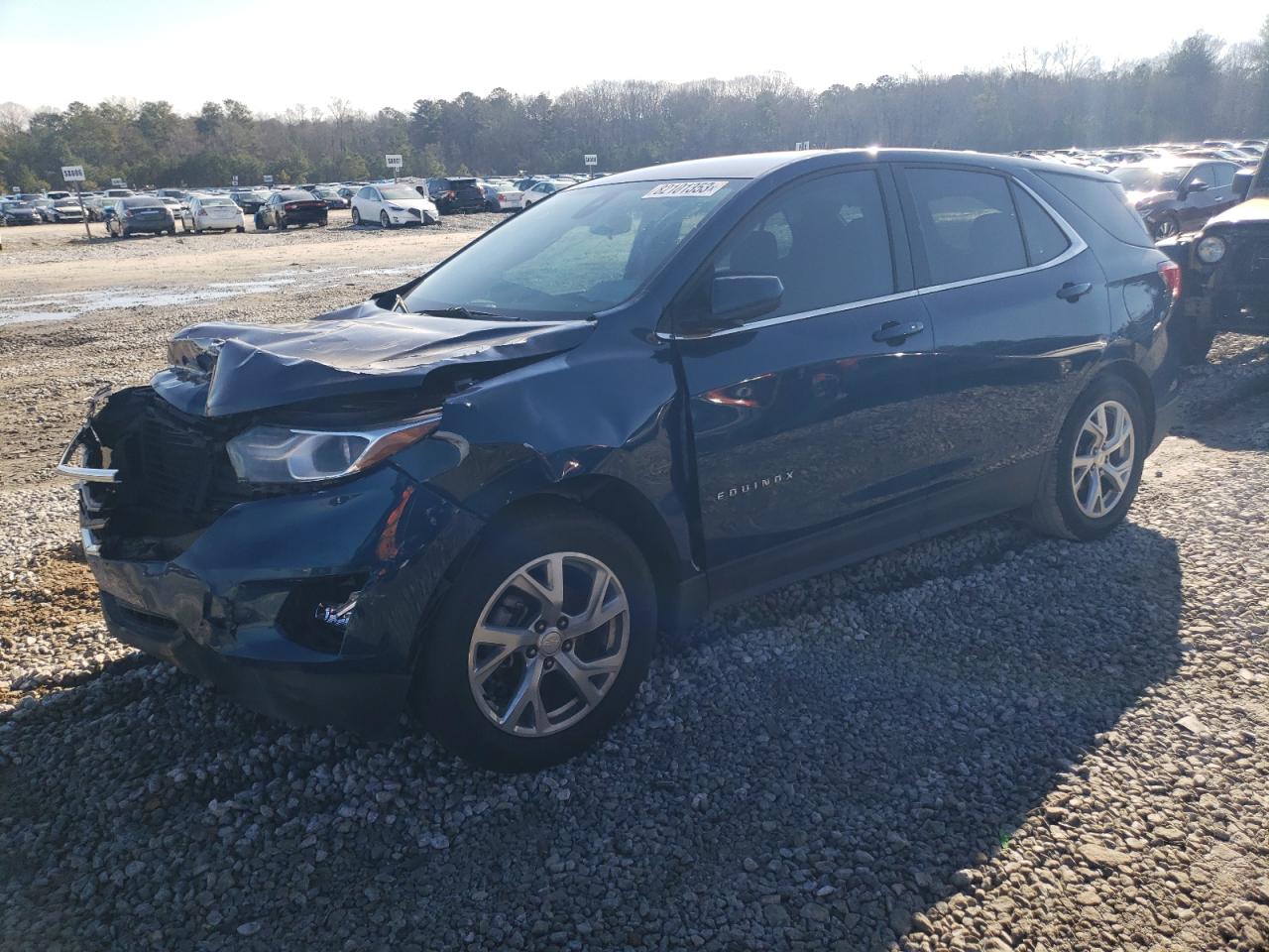 Image 1 of 2020 CHEVROLET EQUINOX LT 2020 with VIN 3GNAXKEV7LL306627