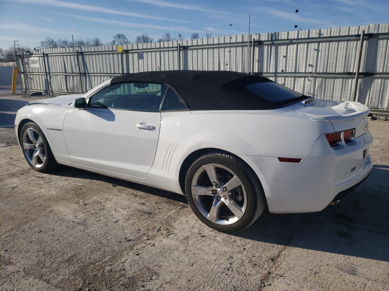 Image 2 of 2011 CHEVROLET CAMARO LT 2011 with VIN 2G1FC3DDXB9214396