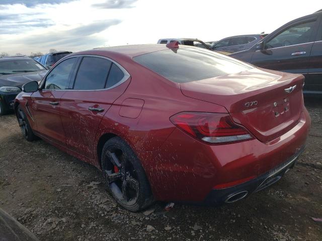 Image 2 of 2021 GENESIS G70 PRESTIGE 2021 with VIN KMTG34LE5MU076446