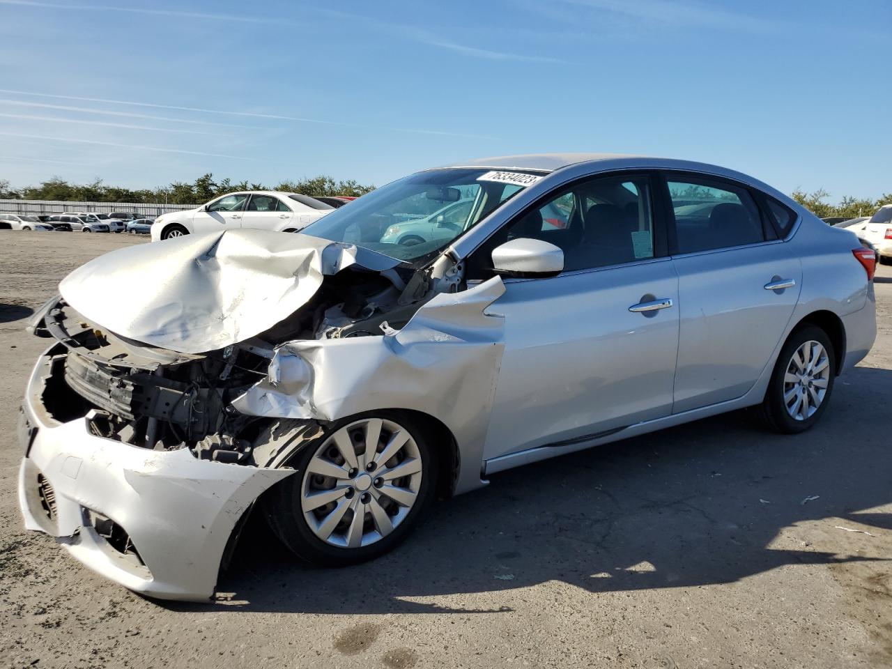 Изображение 1 2017 NISSAN SENTRA S 2017 с VIN 3N1AB7APXHL672605