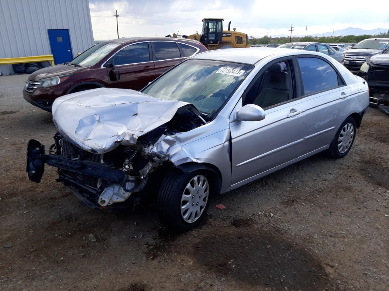 Image 1 of 2006 KIA SPECTRA LX 2006 with VIN KNAFE122065205830