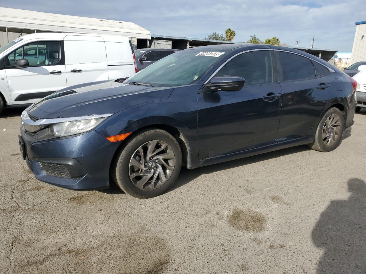 Image 1 of 2018 HONDA CIVIC EX 2018 with VIN 19XFC2F76JE208782