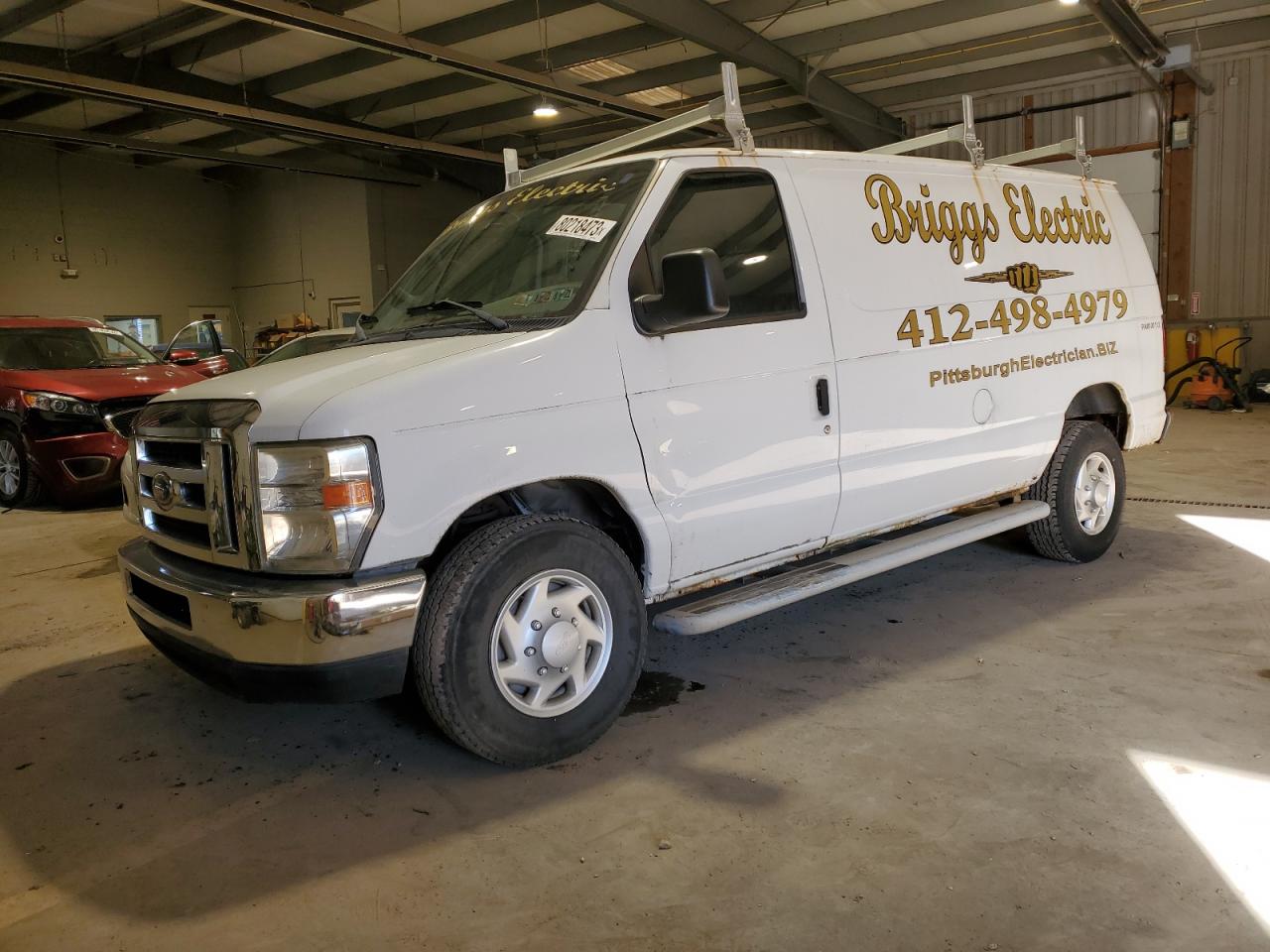 Image 1 of 2008 FORD ECONOLINE E250 VAN 2008 with VIN 1FTNE24W68DA86758