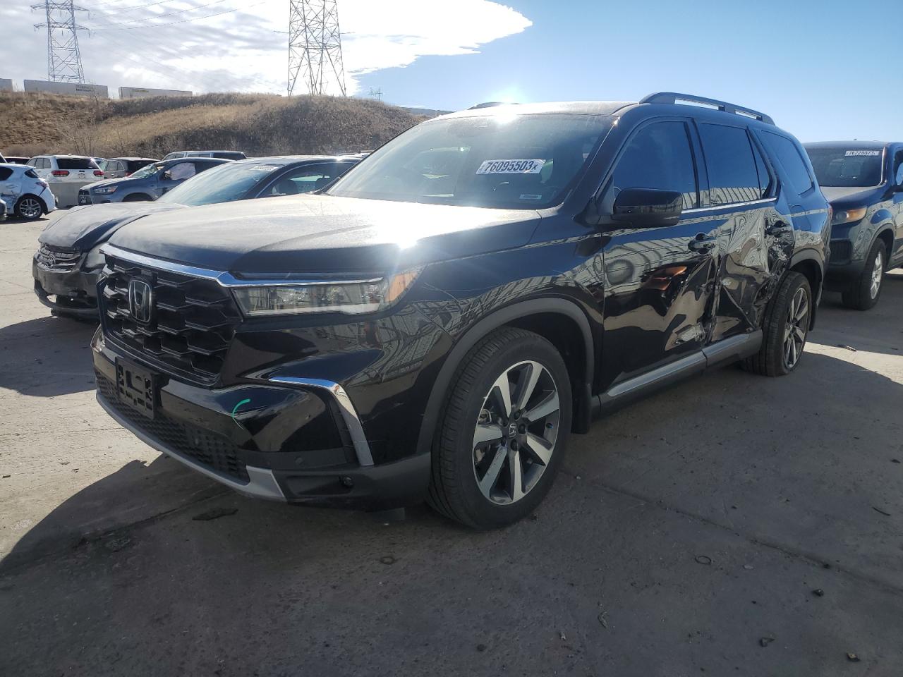 Изображение 1 2023 HONDA PILOT TOURING 2023 с VIN 5FNYG1H70PB000923