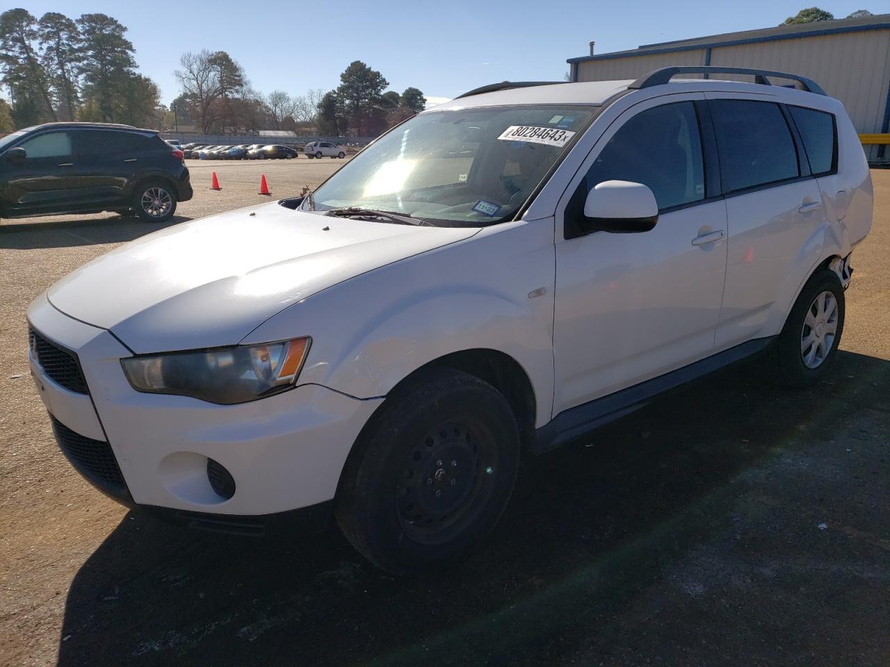Image 1 of 2012 MITSUBISHI OUTLANDER ES 2012 with VIN JA4AS2AW7CU001764
