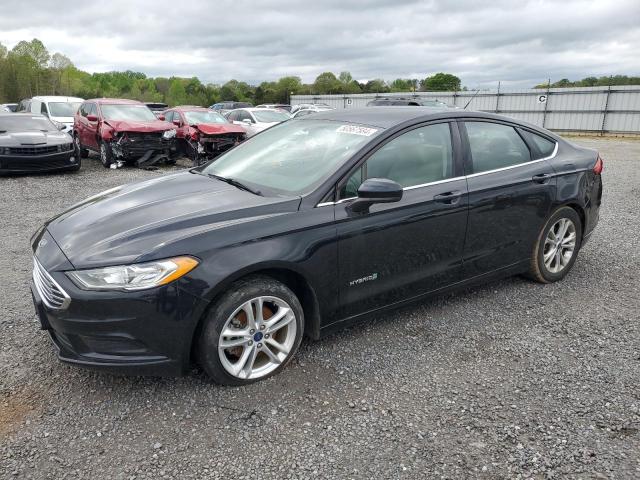 Image 1 of 2018 FORD FUSION S HYBRID 2018 with VIN 3FA6P0UU4JR122287