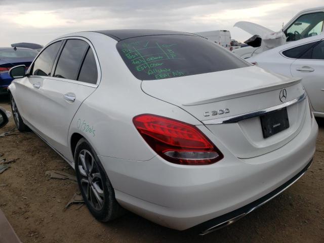 Image 2 of 2016 MERCEDES-BENZ C 300 4MATIC 2016 with VIN 55SWF4KBXGU162050