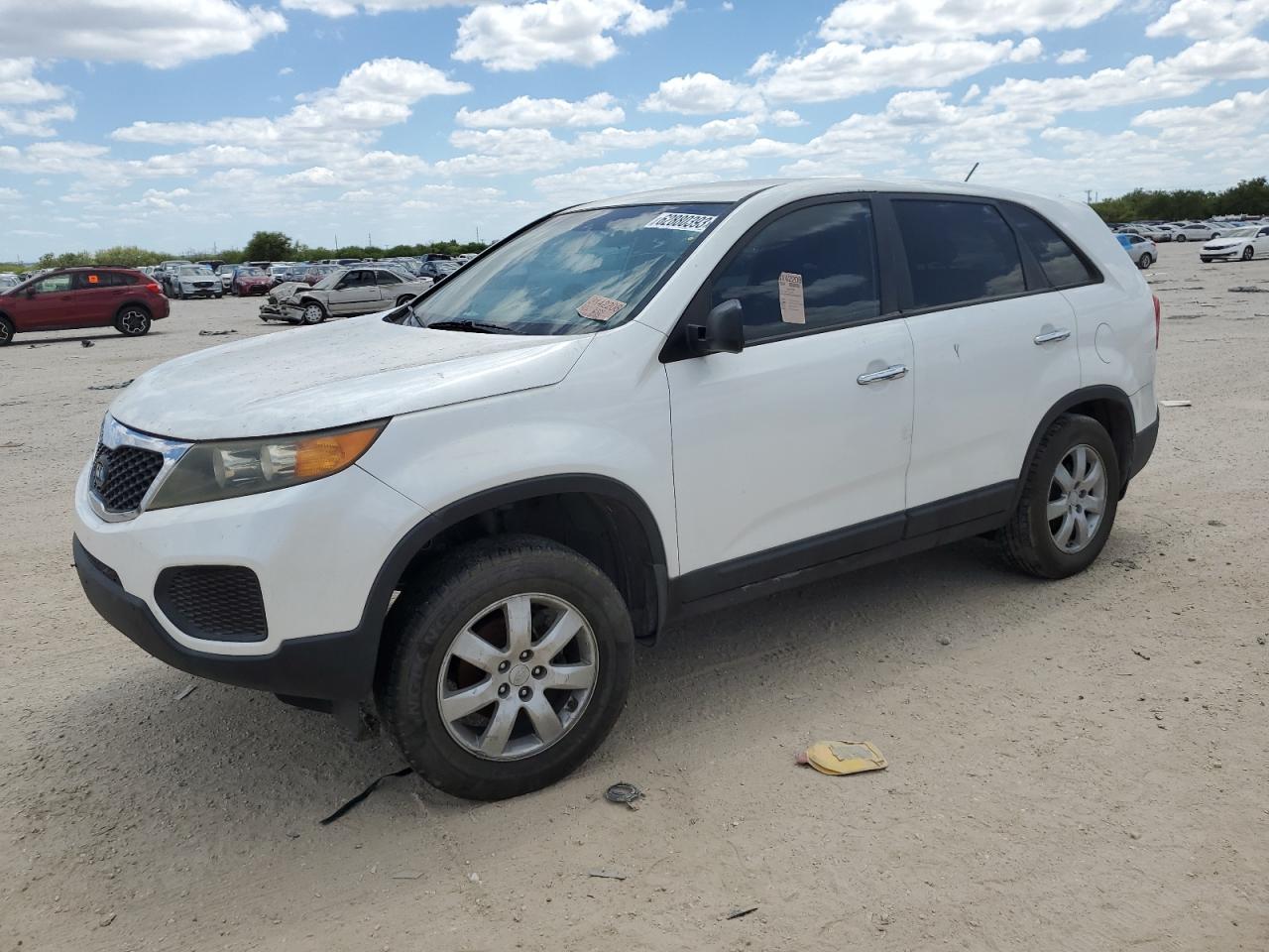 Image 1 of 2011 KIA SORENTO BASE 2011 with VIN 5XYKT3A18BG009972