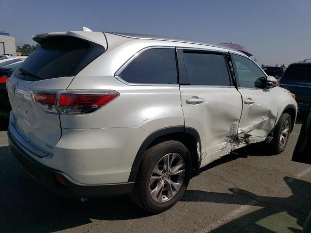 Image 3 of 2015 TOYOTA HIGHLANDER XLE 2015 with VIN 5TDKKRFH8FS108845