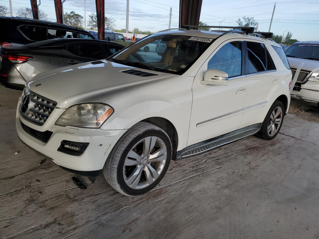 Image 1 of 2011 MERCEDES-BENZ ML 350 2011 with VIN 4JGBB5GB7BA646667