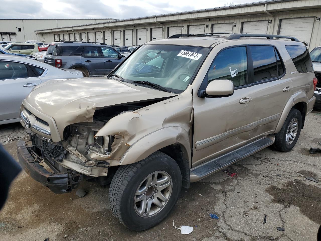 Image 1 of 2005 TOYOTA SEQUOIA LIMITED 2005 with VIN 5TDZT38AX5S248404