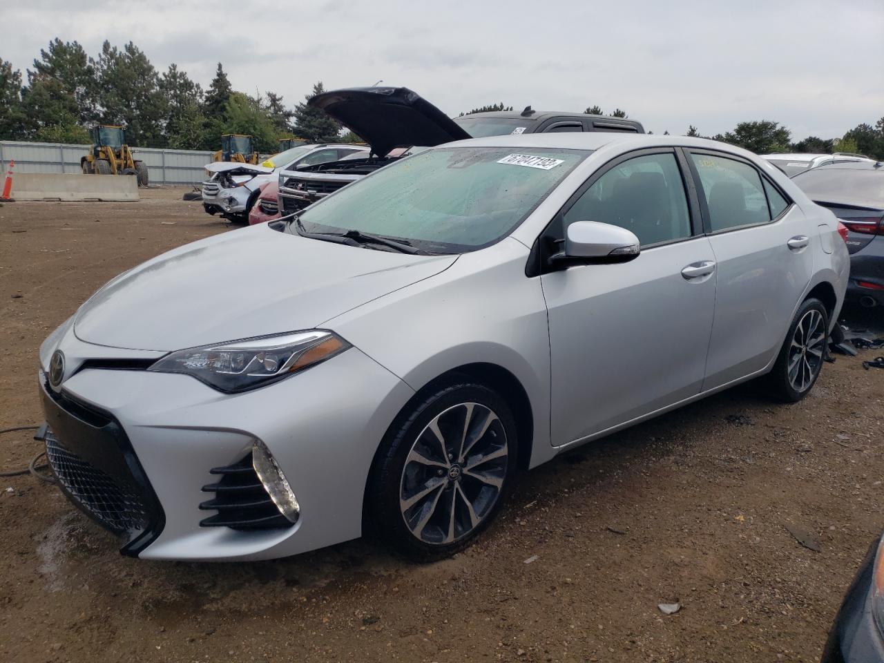 Image 1 of 2019 TOYOTA COROLLA L 2019 with VIN 2T1BURHE1KC233881