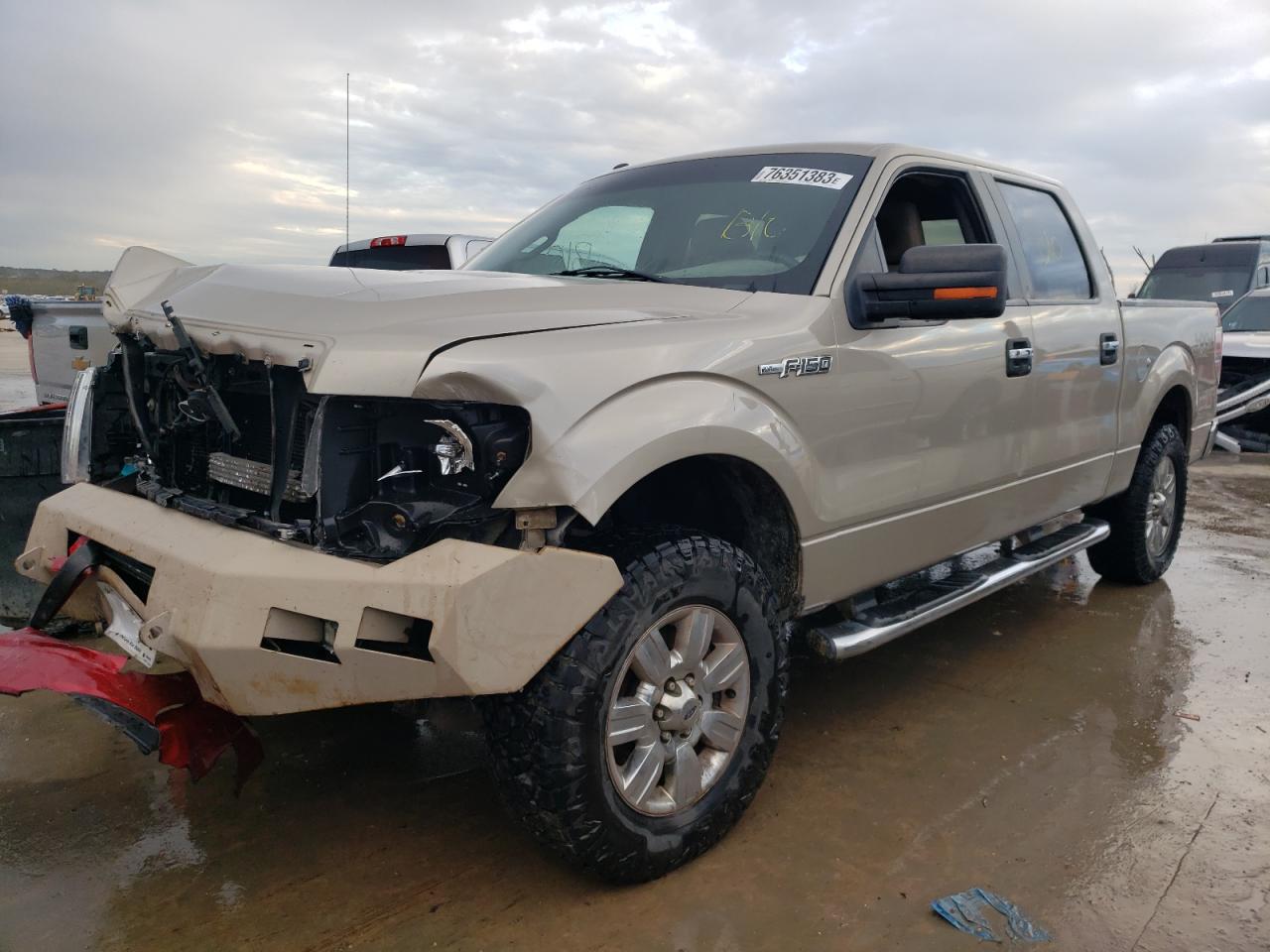 Image 1 of 2010 FORD F150 SUPERCREW 2010 with VIN 1FTEW1E86AFC77906