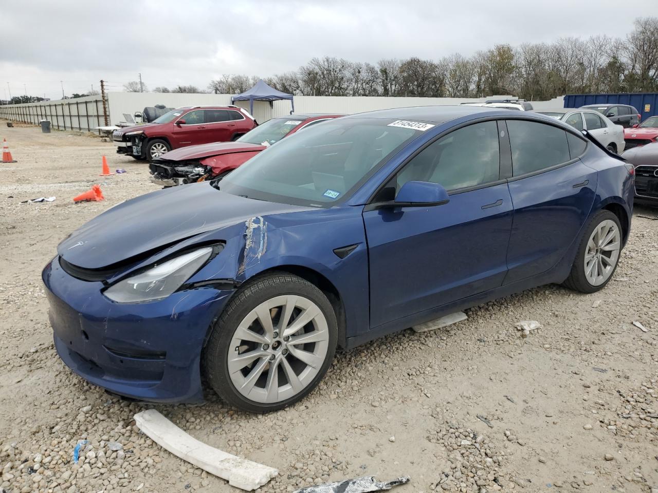 Obraz 1 z 2021 TESLA MODEL 3  2021 z VIN 5YJ3E1EB0MF868876