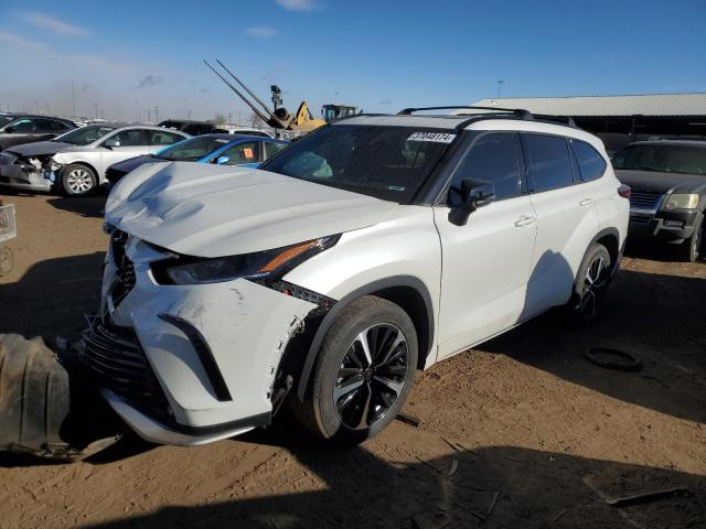 Image 1 of 2021 TOYOTA HIGHLANDER XSE 2021 with VIN 5TDJZRBHXMS090830