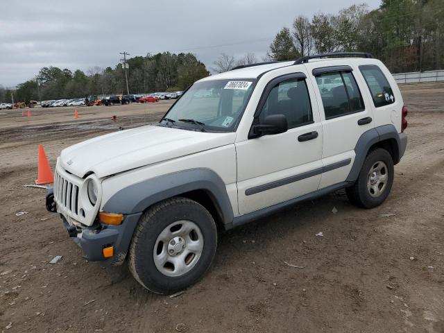 Image 1 of 2006 JEEP LIBERTY SPORT 2006 with VIN 1J4GK48K16W105877