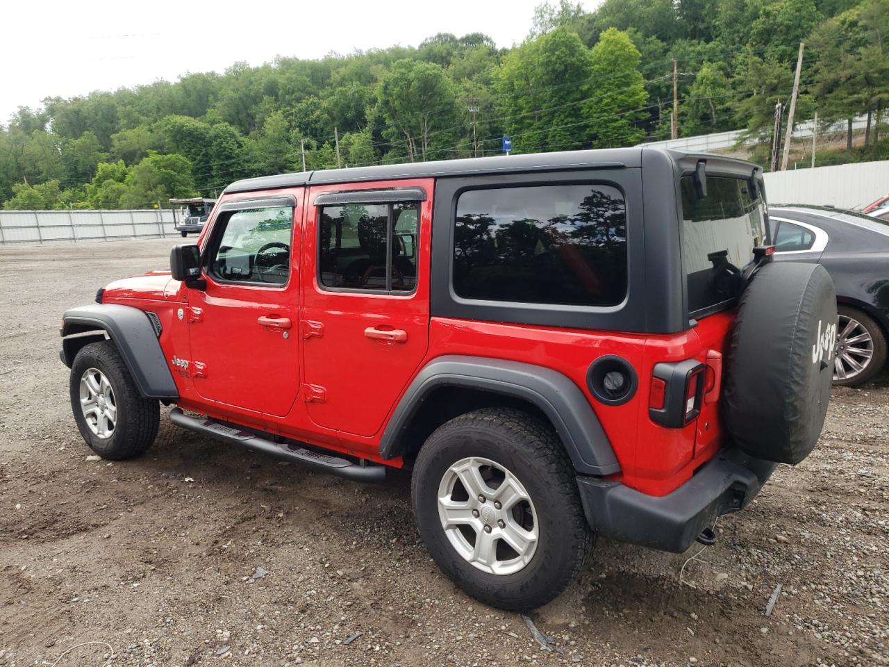 Изображение 2 2018 JEEP WRANGLER UNLIMITED SPORT 2018 с VIN 1C4HJXDG7JW307406