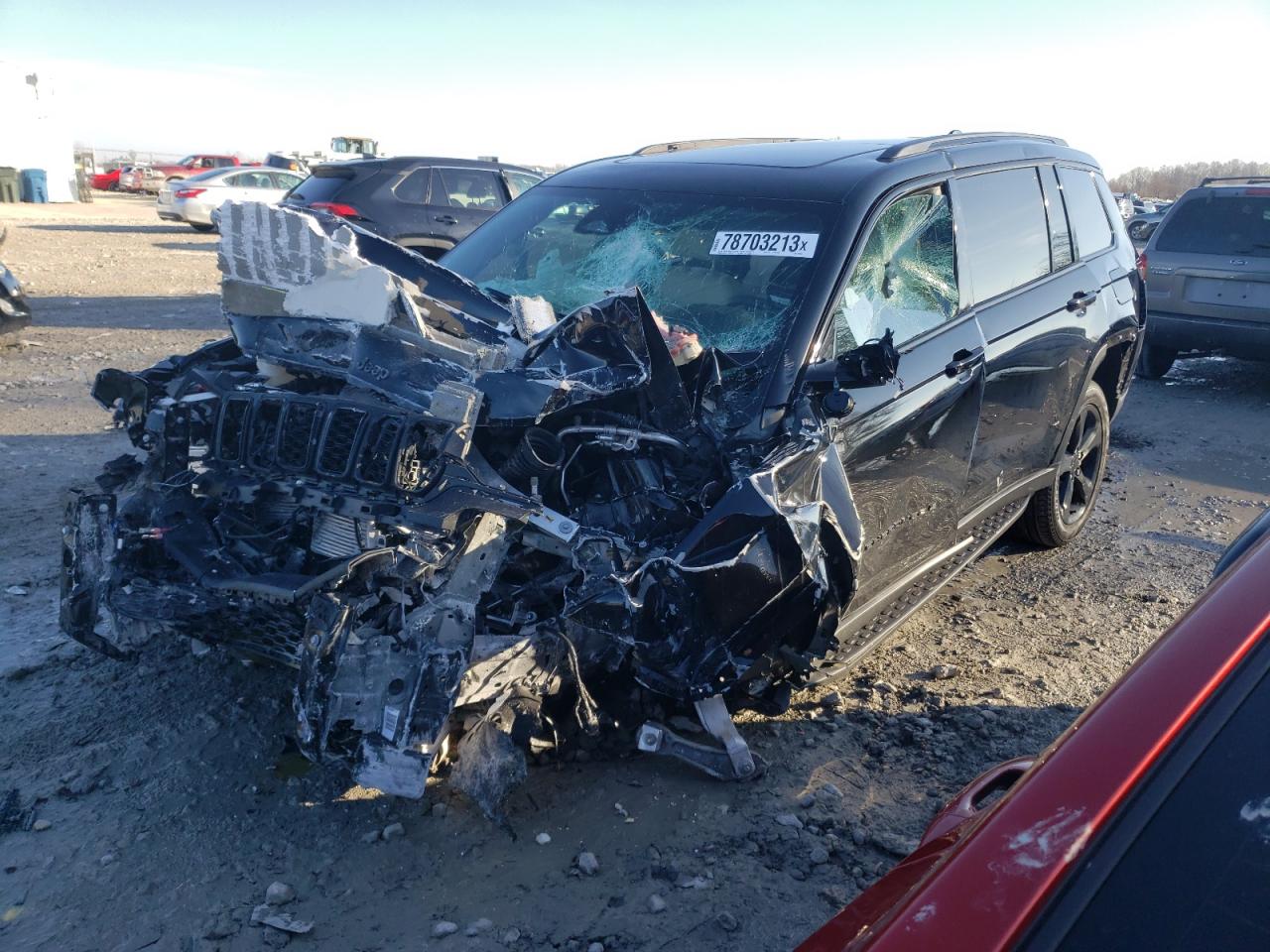 Image 1 of 2023 JEEP GRAND CHEROKEE L LIMITED 2023 with VIN 1C4RJKBGXP8863734