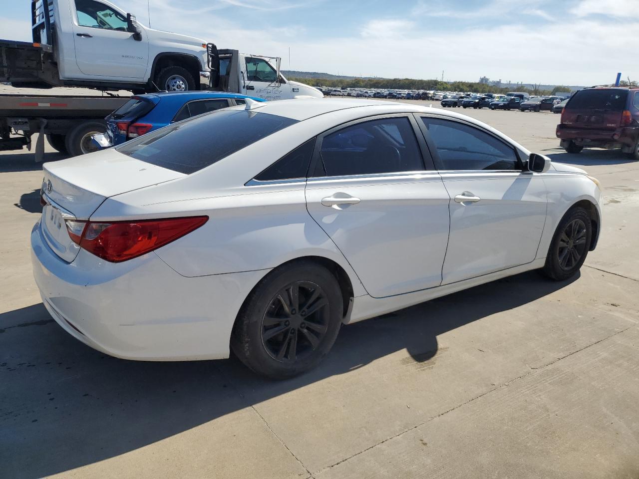 Image 3 of 2011 HYUNDAI SONATA GLS 2011 with VIN 5NPEB4ACXBH264882