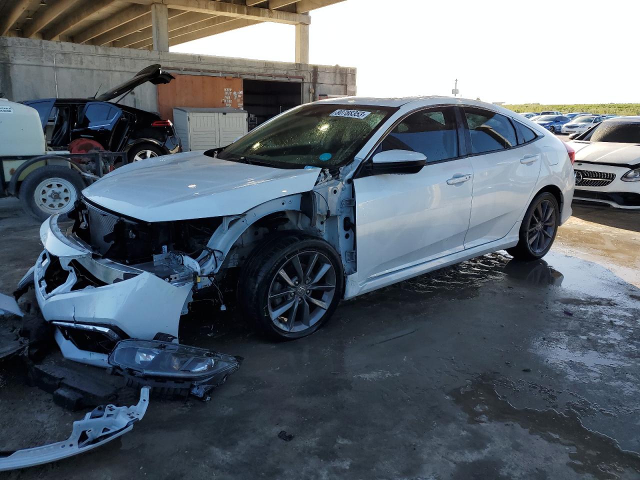 Obraz 1 z 2019 HONDA CIVIC EXL 2019 z VIN 19XFC1F71KE004712