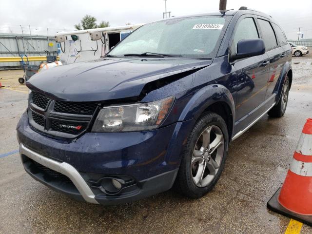 Image 1 of 2017 DODGE JOURNEY CROSSROAD 2017 with VIN 3C4PDDGG5HT586092