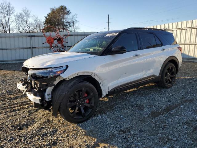 Image 1 of 2021 FORD EXPLORER ST 2021 with VIN 1FM5K8GC6MGA11432