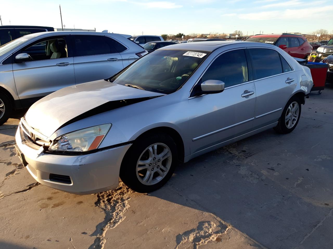 Image 1 of 2006 HONDA ACCORD EX 2006 with VIN 1HGCM56876A080610