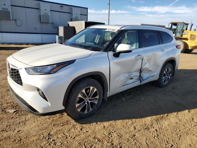Image 1 of 2020 TOYOTA HIGHLANDER XLE 2020 with VIN 5TDHZRBH5LS507400