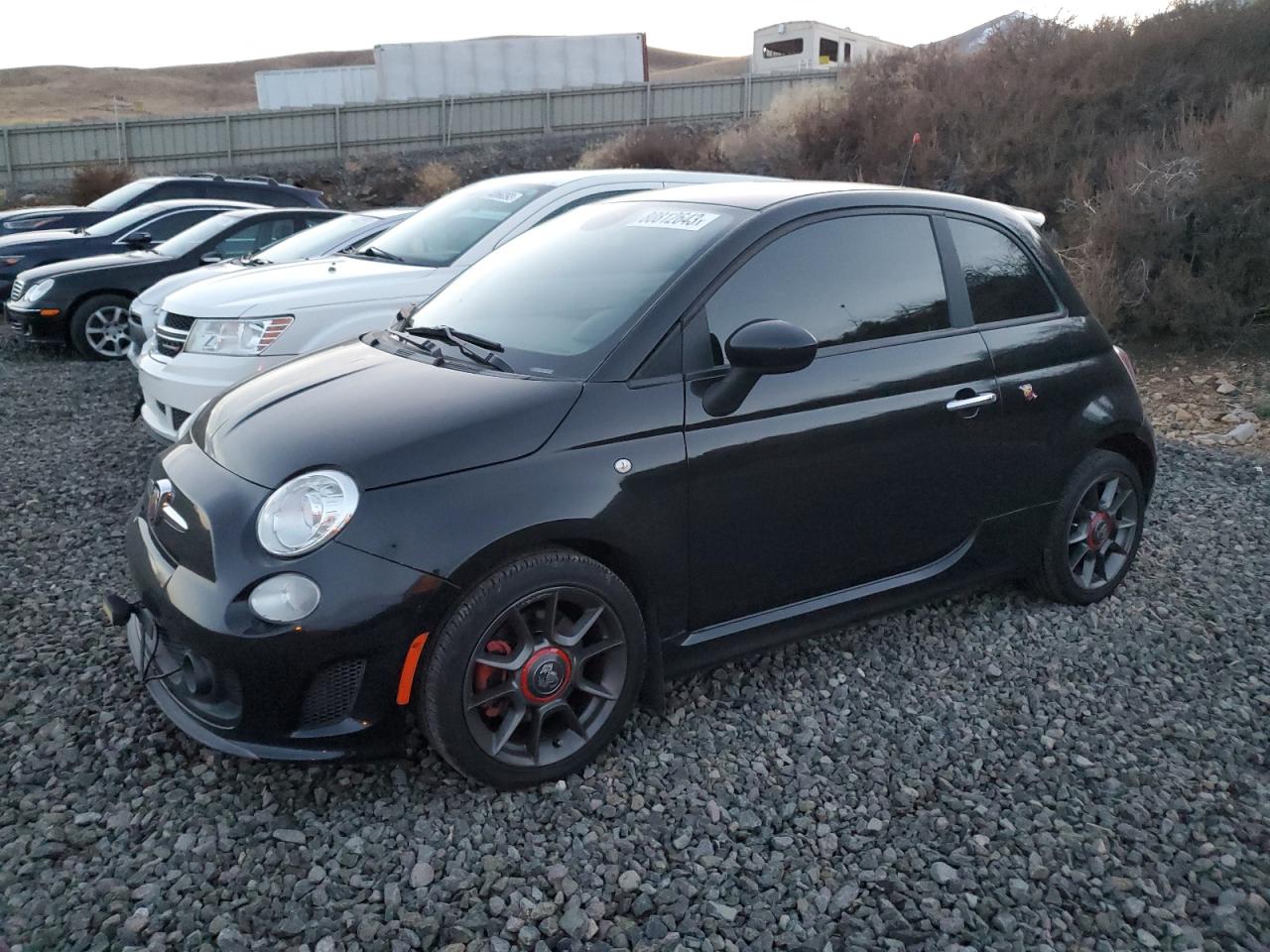 Image 1 of 2013 FIAT 500 ABARTH 2013 with VIN 3C3CFFFH8DT738752