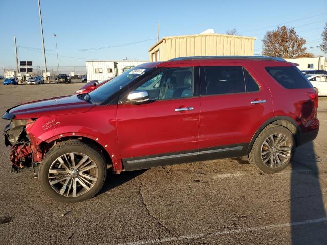 Image 1 of 2017 FORD EXPLORER PLATINUM 2017 with VIN 1FM5K8HT9HGD38444