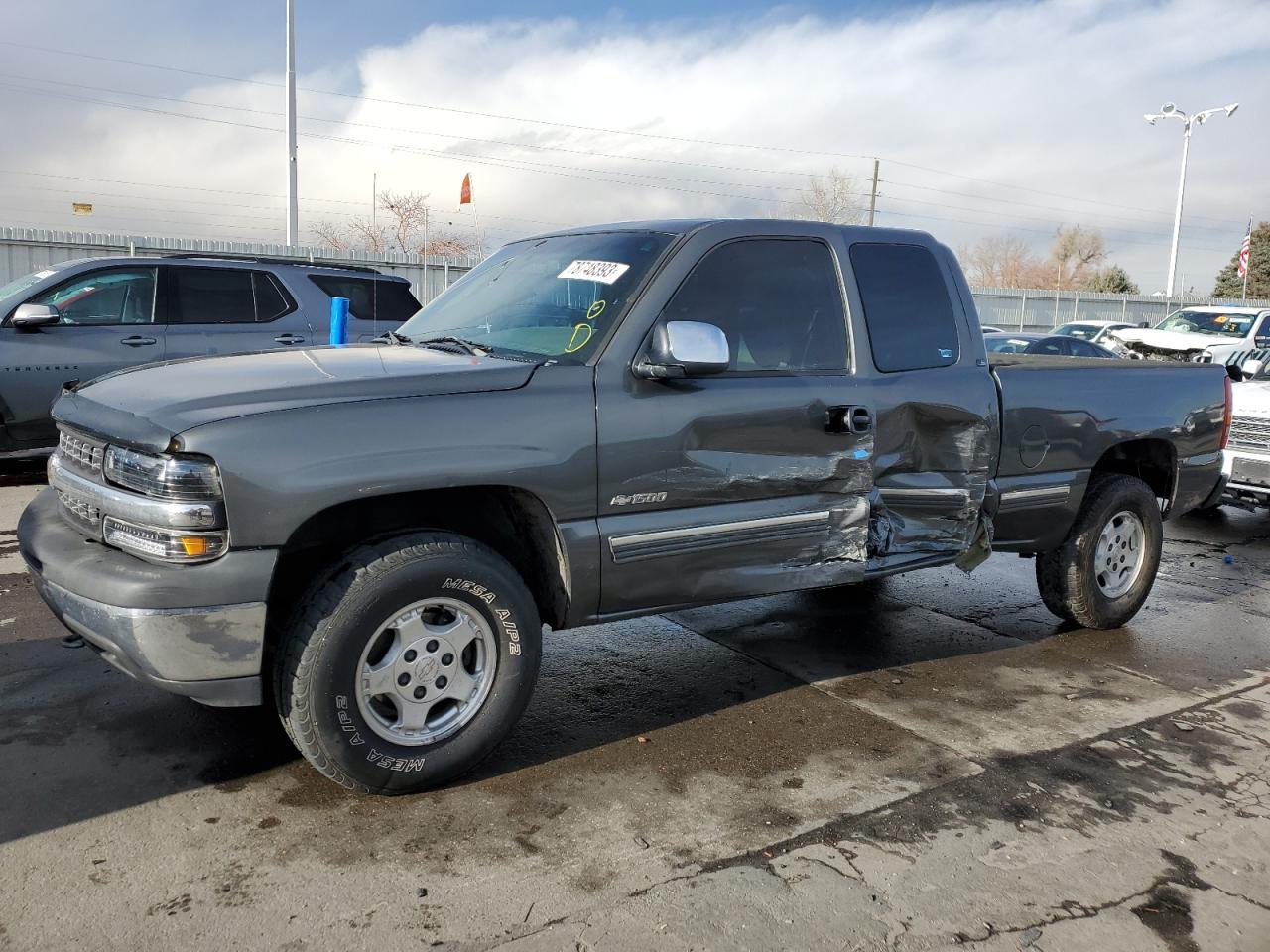 Image 1 of 2002 CHEVROLET SILVERADO K1500 2002 with VIN 1GCEK19TX2E203521