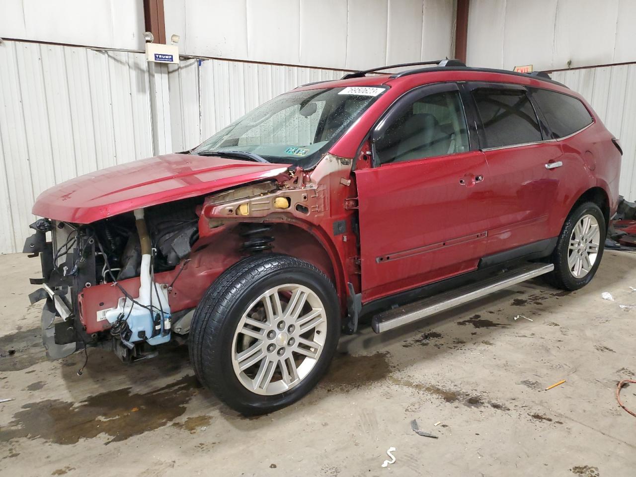 Изображение 1 2014 CHEVROLET TRAVERSE LT 2014 с VIN 1GNKRGKD2EJ261565