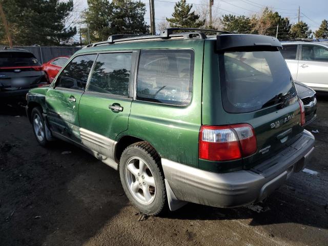 Изображение 2 2002 SUBARU FORESTER S 2002 с VIN JF1SF65542H747660