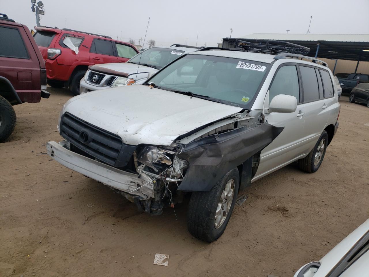 Image 1 of 2006 TOYOTA HIGHLANDER LIMITED 2006 with VIN JTEEP21A560181685