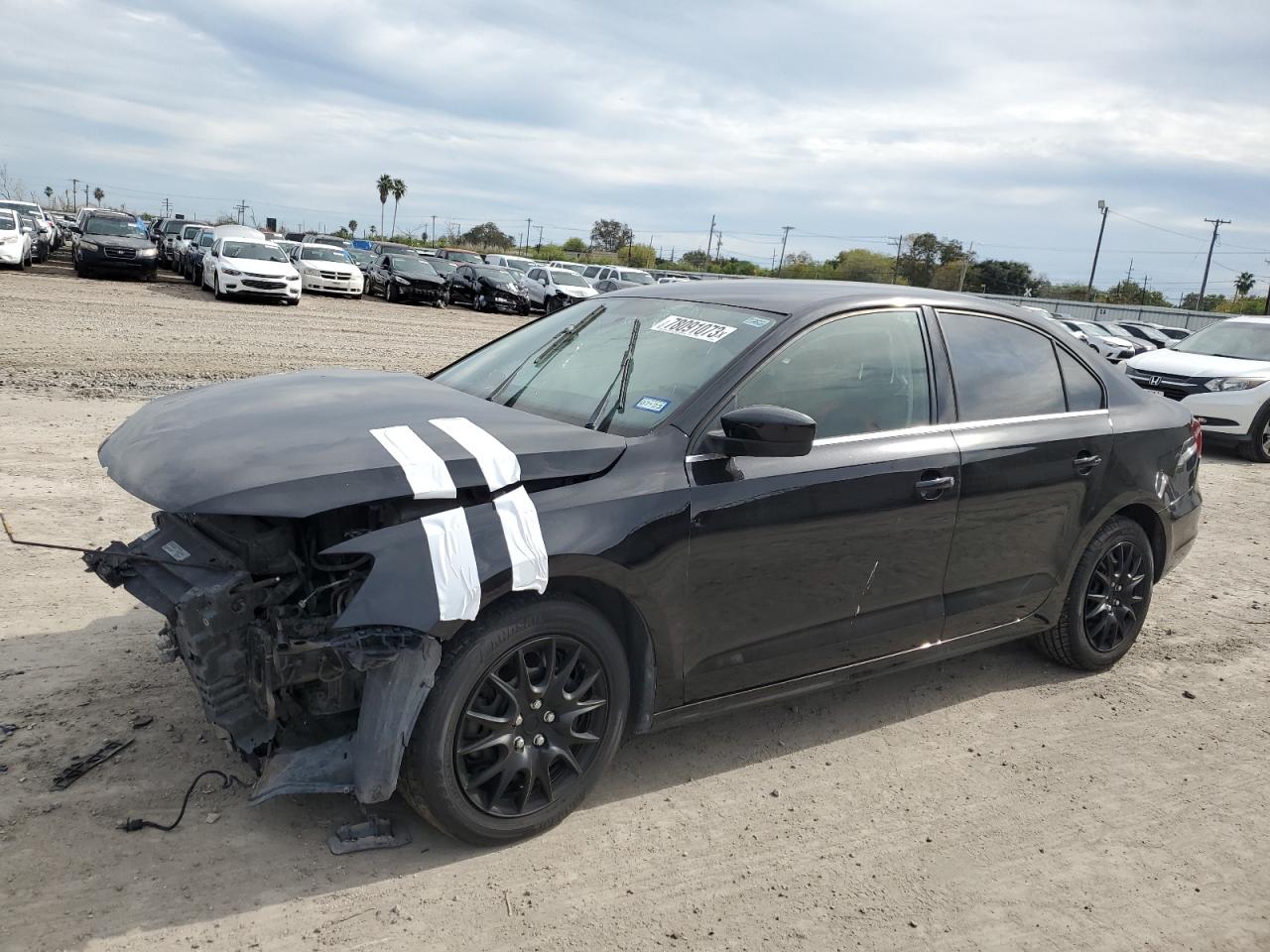 Image 1 of 2017 VOLKSWAGEN JETTA S 2017 with VIN 3VW2B7AJ4HM388584