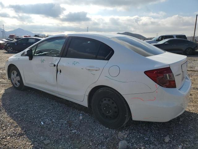 Image 2 of 2012 HONDA CIVIC LX 2012 with VIN 19XFB2F53CE310500