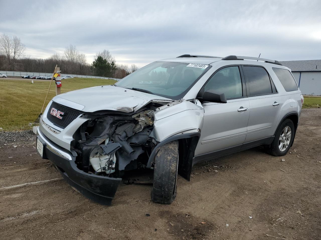 Image 1 of 2012 GMC ACADIA SLE 2012 with VIN 1GKKRNED7CJ334536