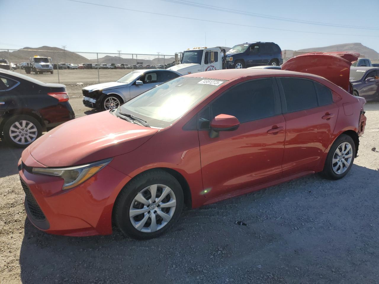 Изображение 1 2021 TOYOTA COROLLA LE 2021 с VIN 5YFEPMAE4MP172014
