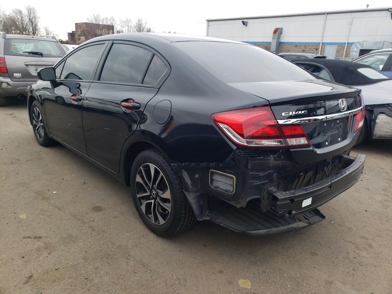 Obraz 2 z 2014 HONDA CIVIC EX 2014 z VIN 19XFB2F80EE209797