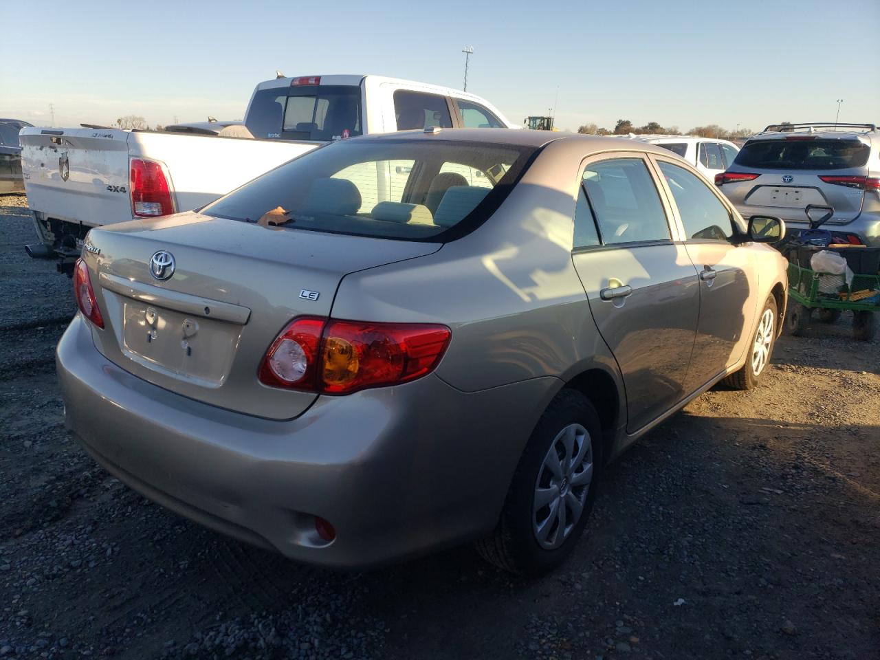 Image 3 of 2010 TOYOTA COROLLA BASE 2010 with VIN 2T1BU4EE6AC502348