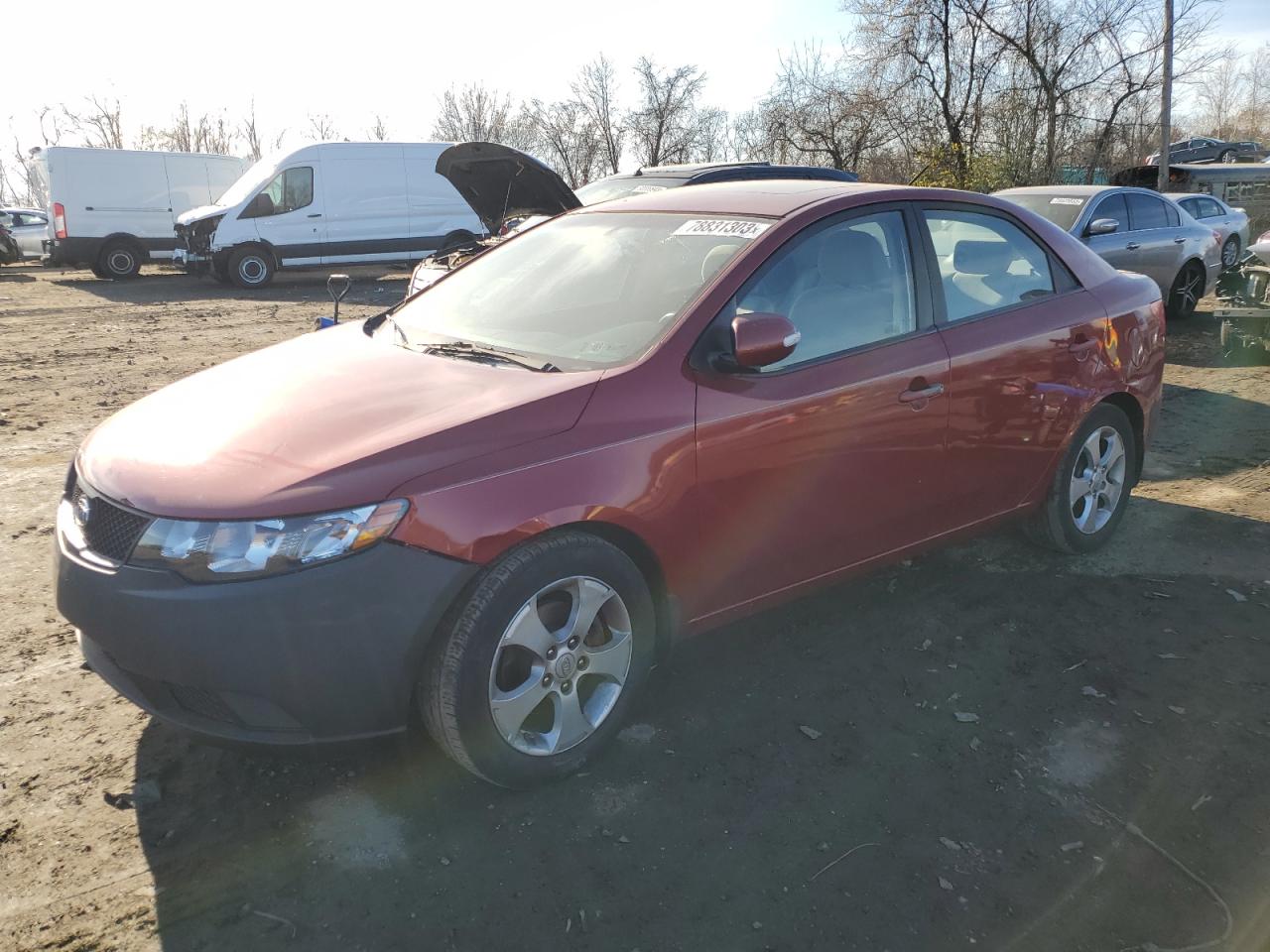 Obraz 1 z 2010 KIA FORTE EX 2010 z VIN KNAFU4A2XA5256718