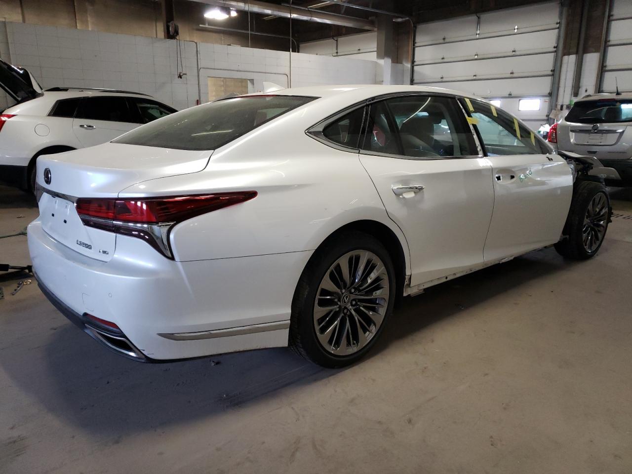 Image 3 of 2019 LEXUS LS 500 BASE 2019 with VIN JTHC51FF4K5005576