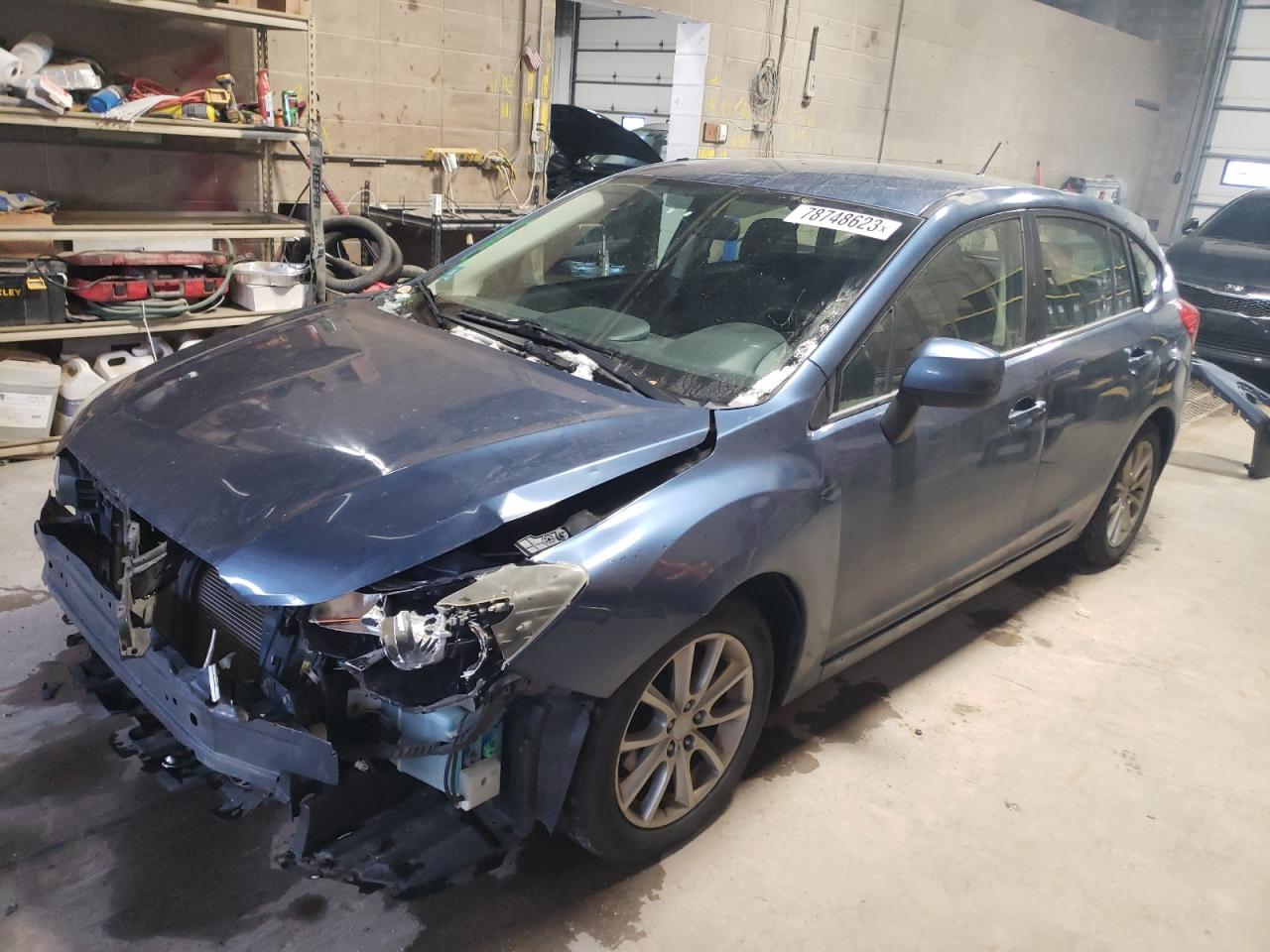 Image 1 of 2012 SUBARU IMPREZA PREMIUM 2012 with VIN JF1GPAC63CH214282