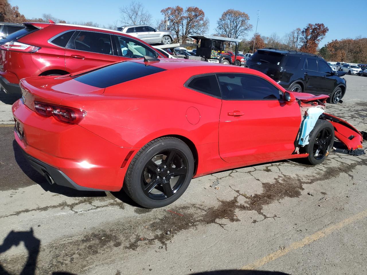 Image 3 of 2020 CHEVROLET CAMARO LS 2020 with VIN 1G1FB1RX5L0143792